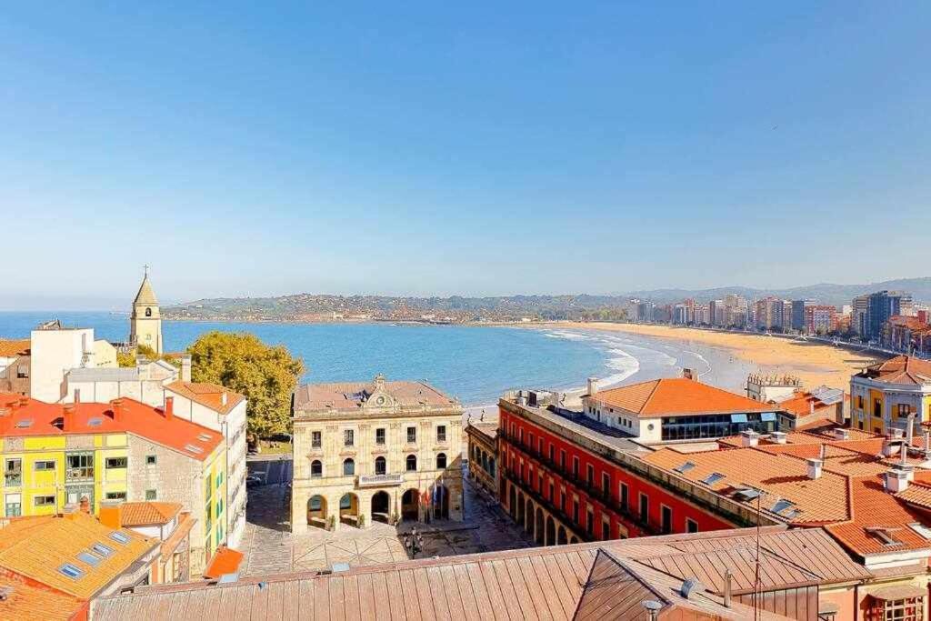 El Sueno De Elba Apartment Gijon Bagian luar foto