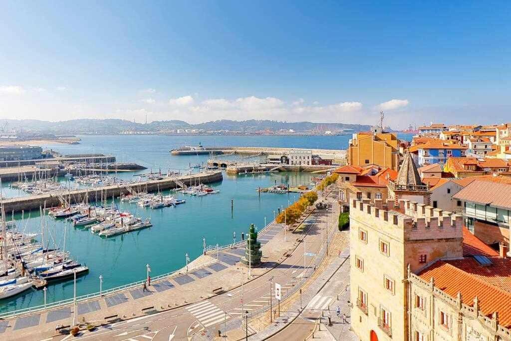 El Sueno De Elba Apartment Gijon Bagian luar foto