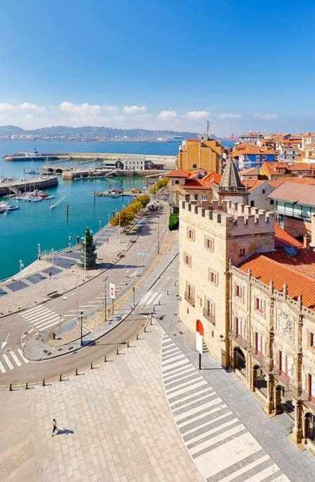 El Sueno De Elba Apartment Gijon Bagian luar foto